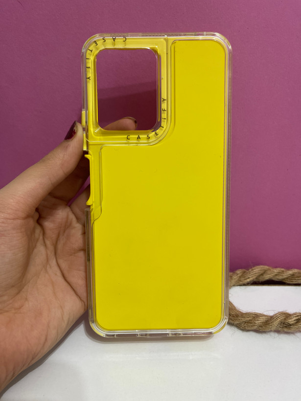 قاب گوشی ردمی نوت۱۲ 4g زرد خوش رنگ